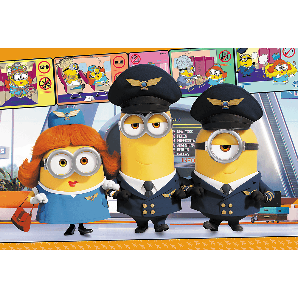 פאזל מניונים 100 חלקים