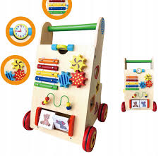 הליכון מעץ לפעוטות