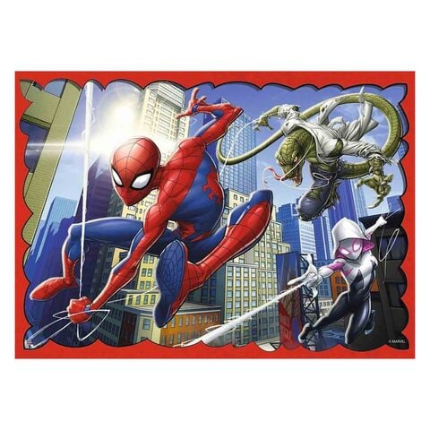 פאזל ספיידרמן סט 4 פאזלים