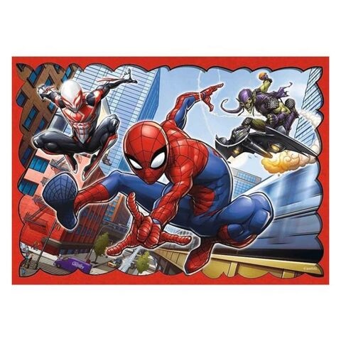 פאזל ספיידרמן סט 4 פאזלים