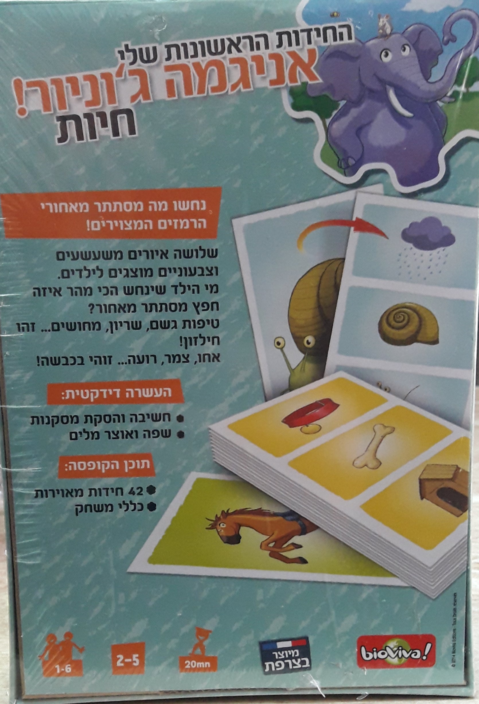טריוויה ג'וניור חיות
