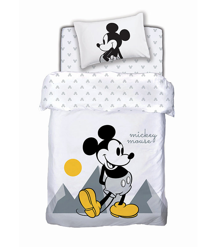 סט מצעים פלנל 100% כותנה יחיד סאני מיקי