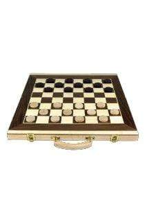 שש בש שחמט ודמקה מעץ-zrizi toys