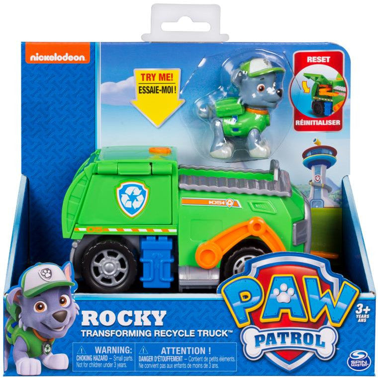 מפרץ ההרפתקאות דמות רוקי עם רכב