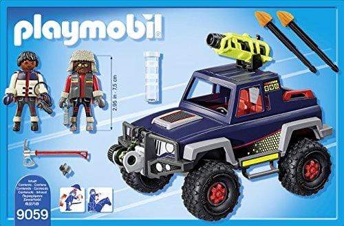 פליימוביל ג'יפ עם תותח 9059-zrizi toys