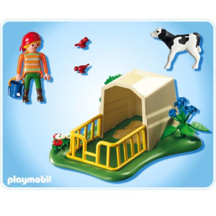 פליימוביל בית לעגל 5124-zrizi toys