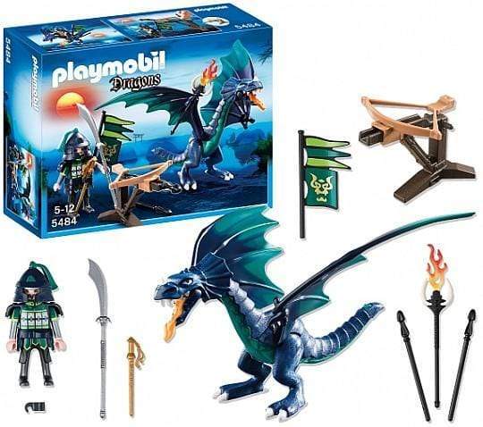 פליימוביל דרקון מגן 5484-zrizi toys