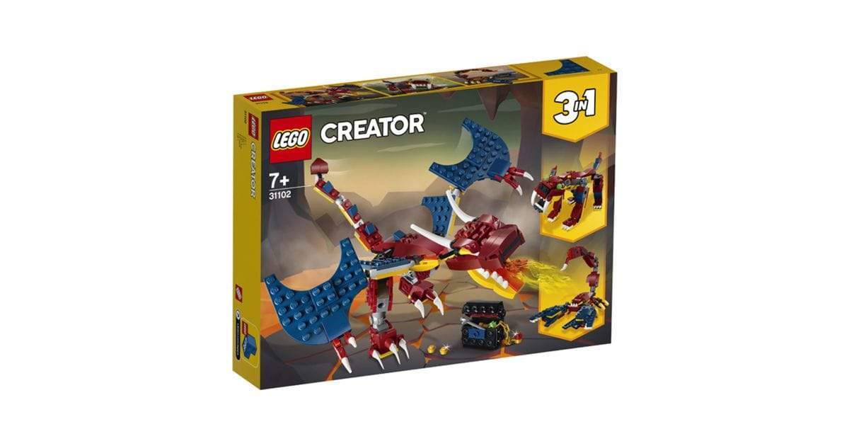 לגו 31102 דרקון אש-zrizi toys