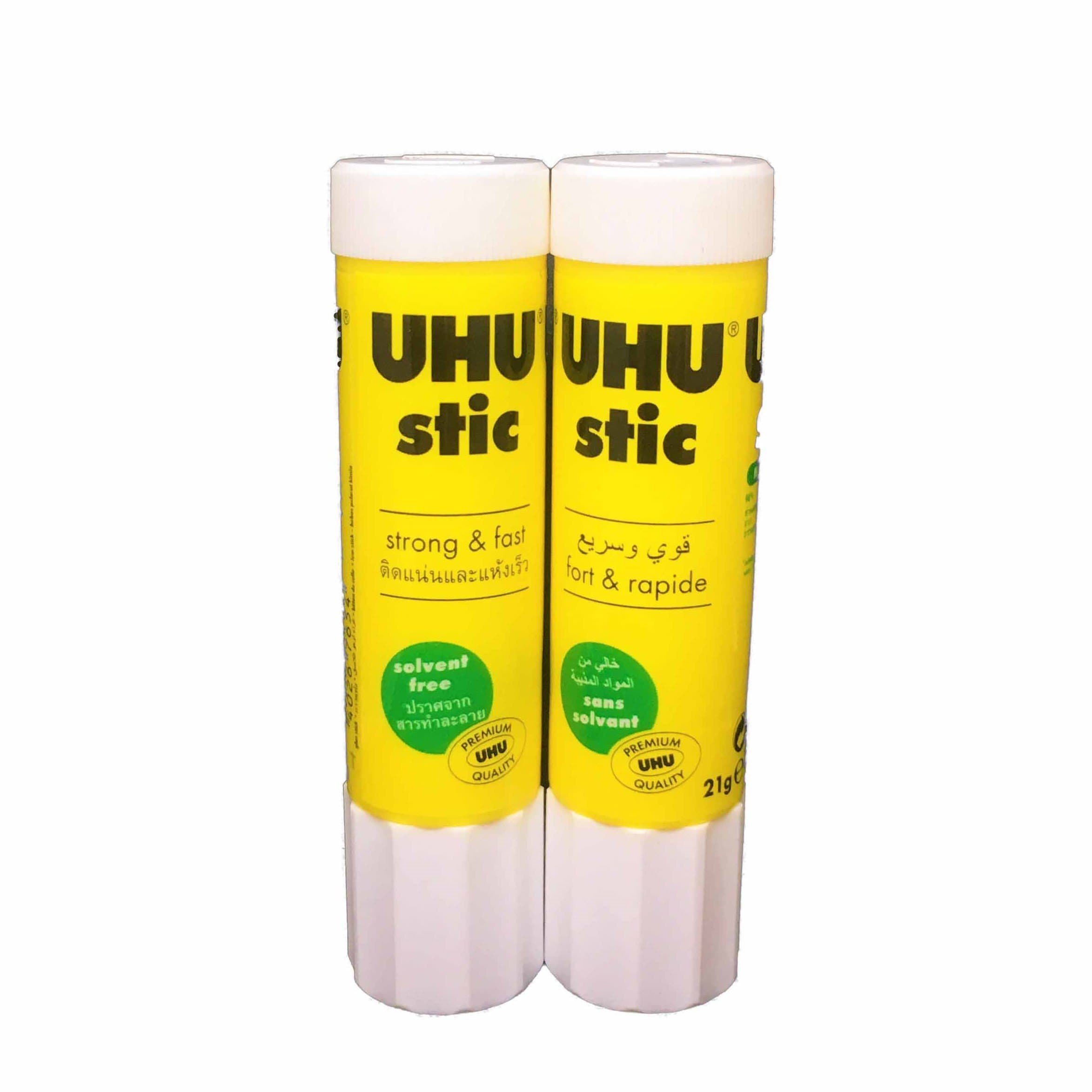 2 יחידות דבק סטיק גדול UHU מקורי - zrizi toys