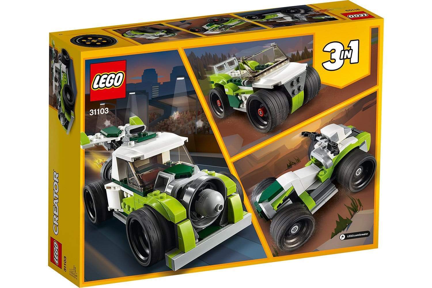 לגו 31103 משאית יריות-zrizi toys