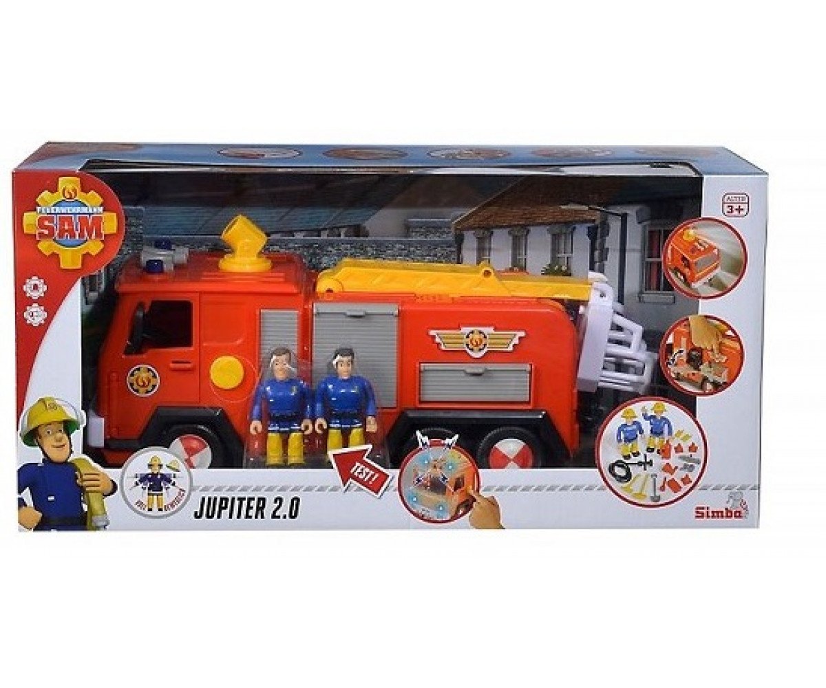 סמי הכבאי כבאית יופיטר אלקטרונית גדולה - zrizi toys