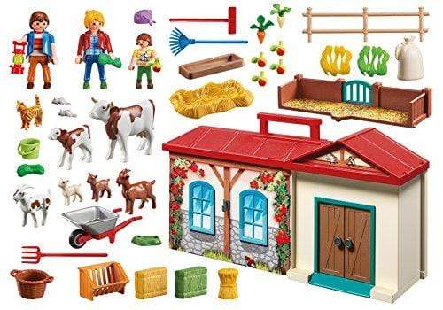 פליימוביל חוות חיות מארז נשיאה 4897-zrizi toys