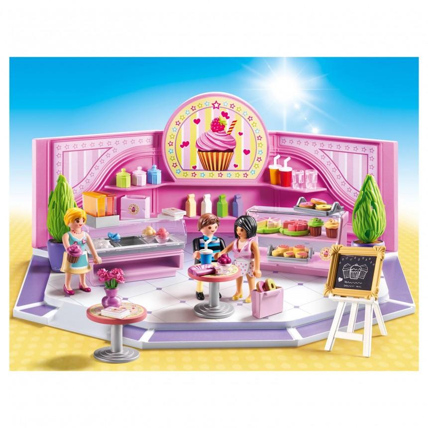 פליימוביל בית קפה ובוטיק מאפים 9080-zrizi toys