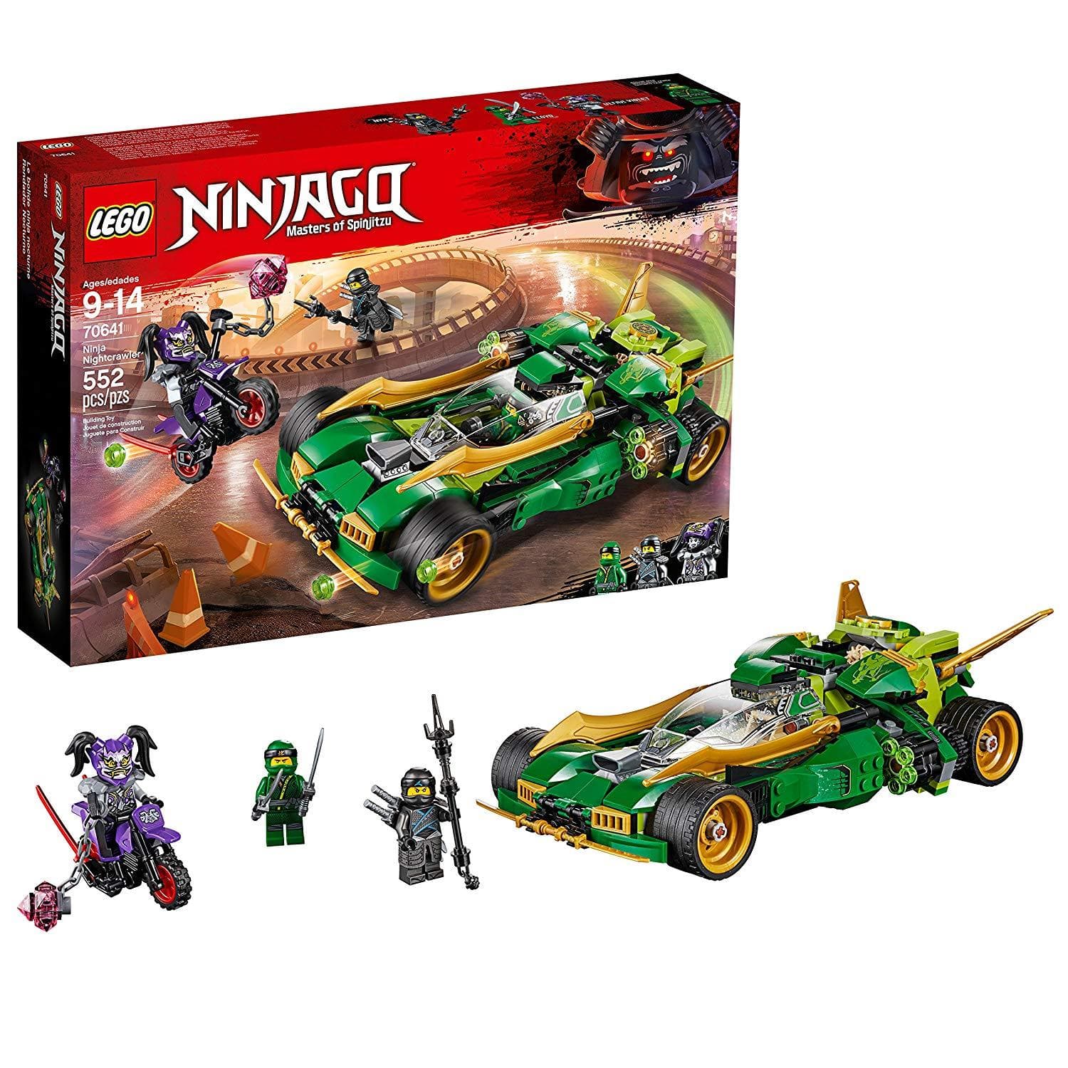 לגו נינג'אגו 70641 Ninja Nightcrawler LEGO-zrizi toys