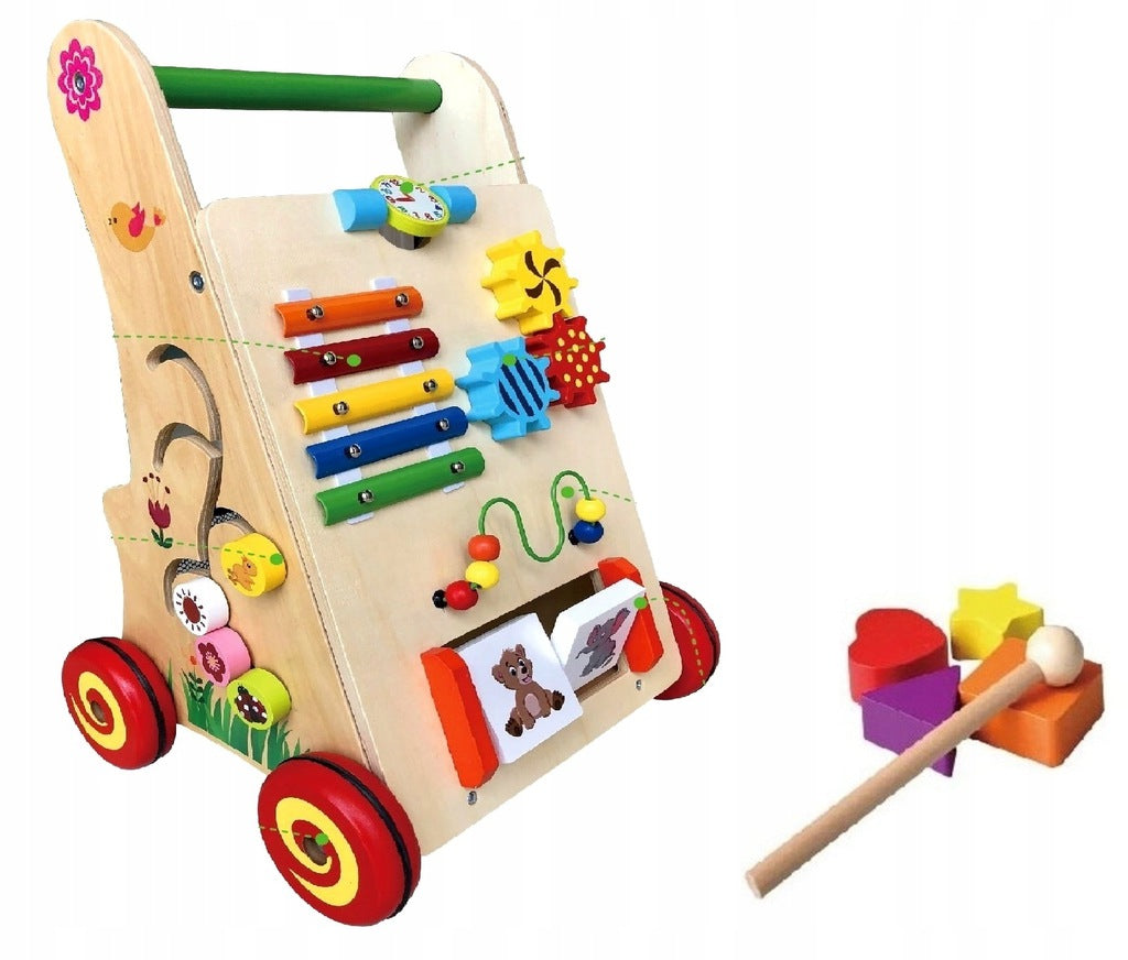 הליכון מעץ לפעוטות