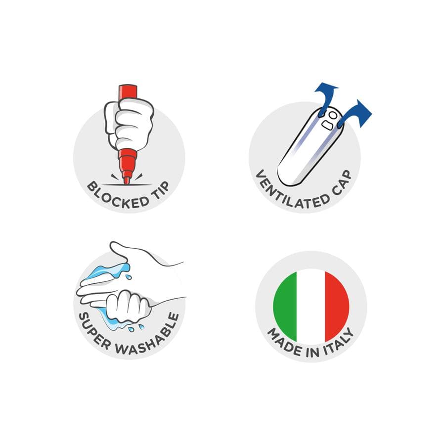 קריוקה 24 טושים רחיצים-zrizi toys