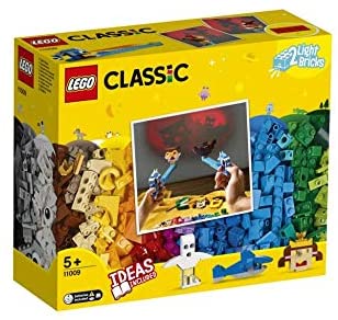 לגו 11009 קלסיק עם חלקים מאירים