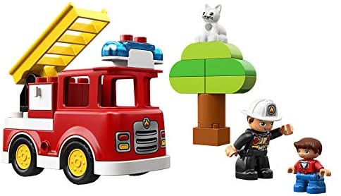 לגו דופלו 10901 משאית כיבוי אש