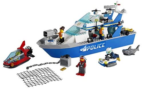 לגו סיטי 60277 ספינת משטרה