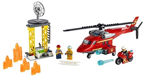 לגו סיטי 60281 מסוק כיבוי אש
