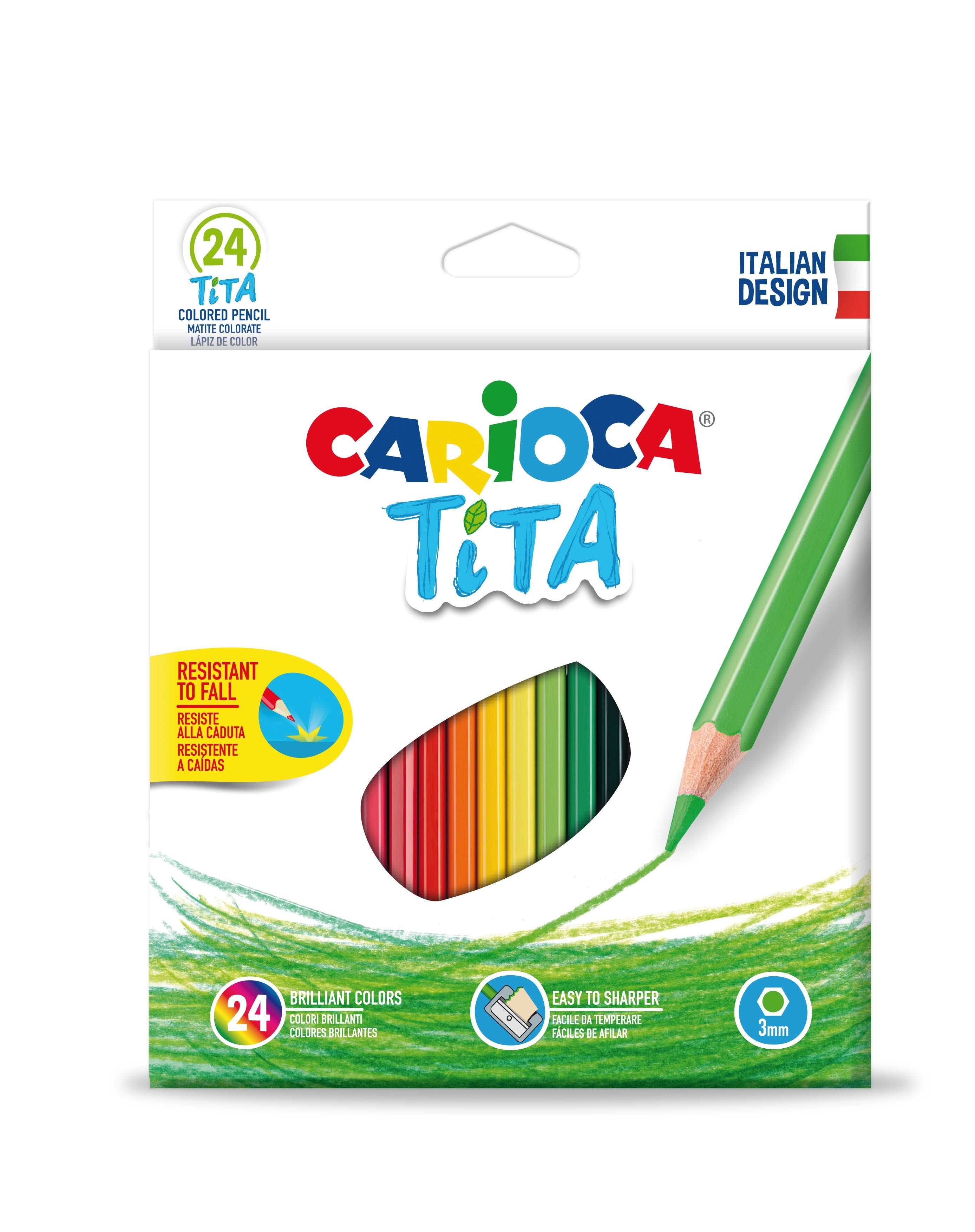 24 עפרונות צבעוניים קריוקה