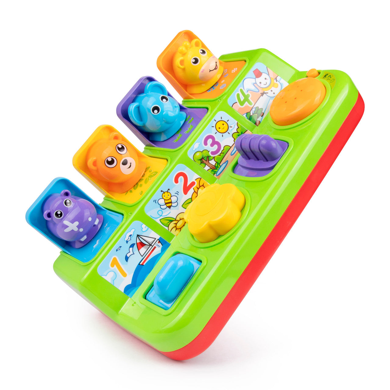 פעלולון חיות קופצות מנגן ומשמיע קולות