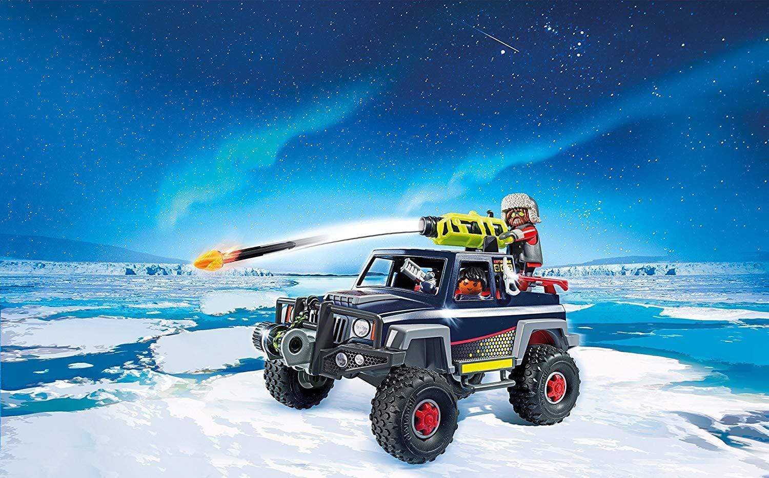 פליימוביל ג'יפ עם תותח 9059-zrizi toys