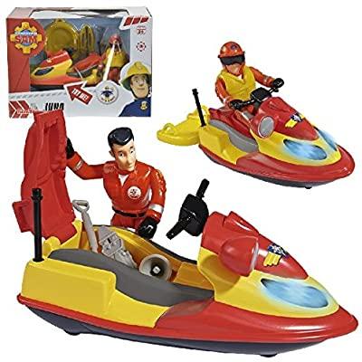 סמי הכבאי ג'ט סקי צף במים - zrizi toys