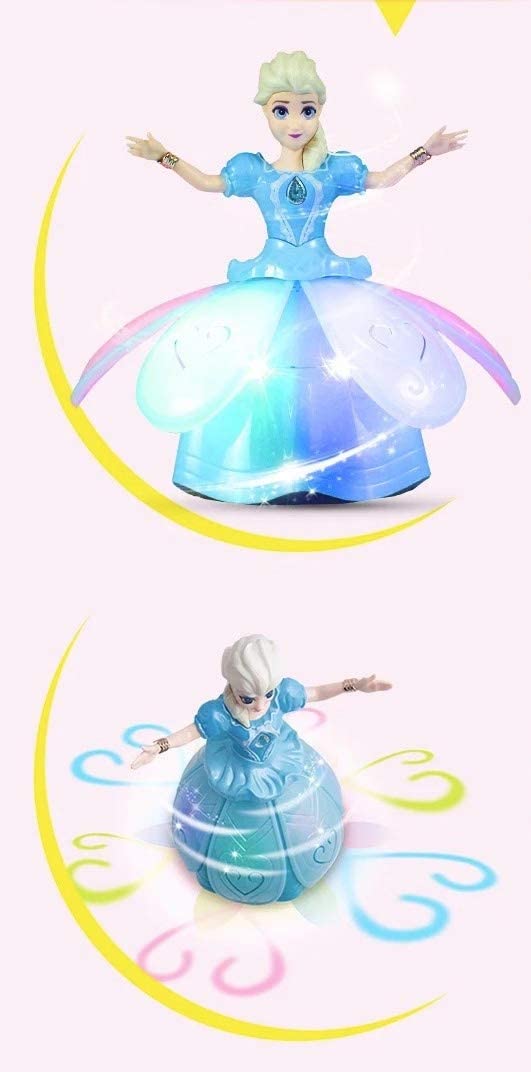 בובת אלזה מנגנת מאירה ונוסעת