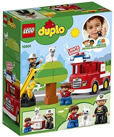 לגו דופלו 10901 משאית כיבוי אש