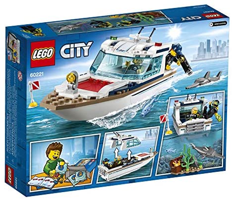 לגו סיטי 60221 יאכטה
