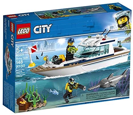 לגו סיטי 60221 יאכטה