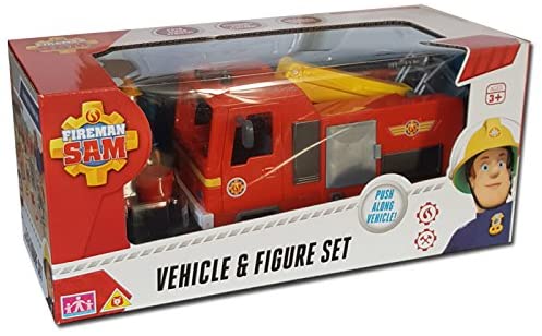 סמי הכבאי כבאית יופיטר עם דמות - zrizi toys