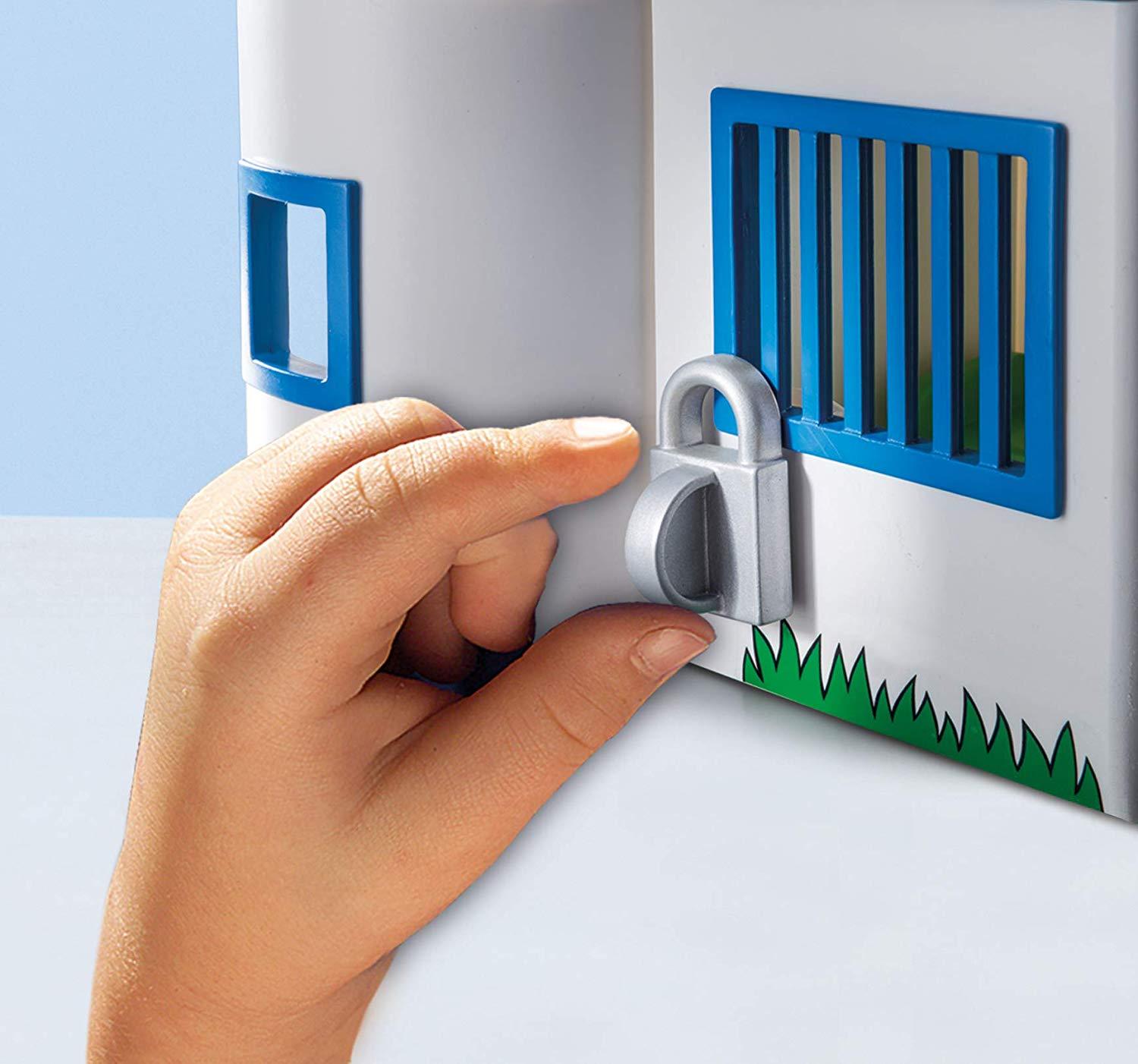 פליימוביל תחנת משטרה מארז נשיאה 9382-zrizi toys