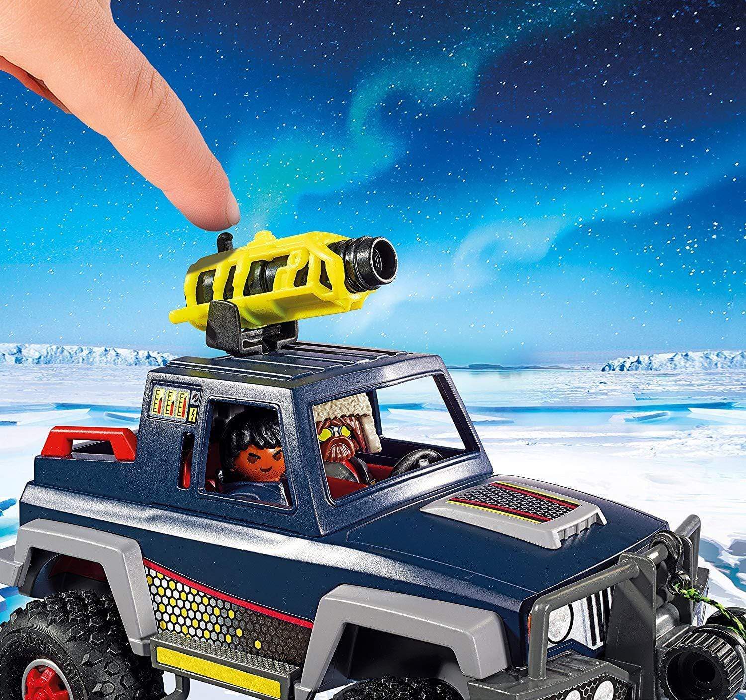 פליימוביל ג'יפ עם תותח 9059-zrizi toys