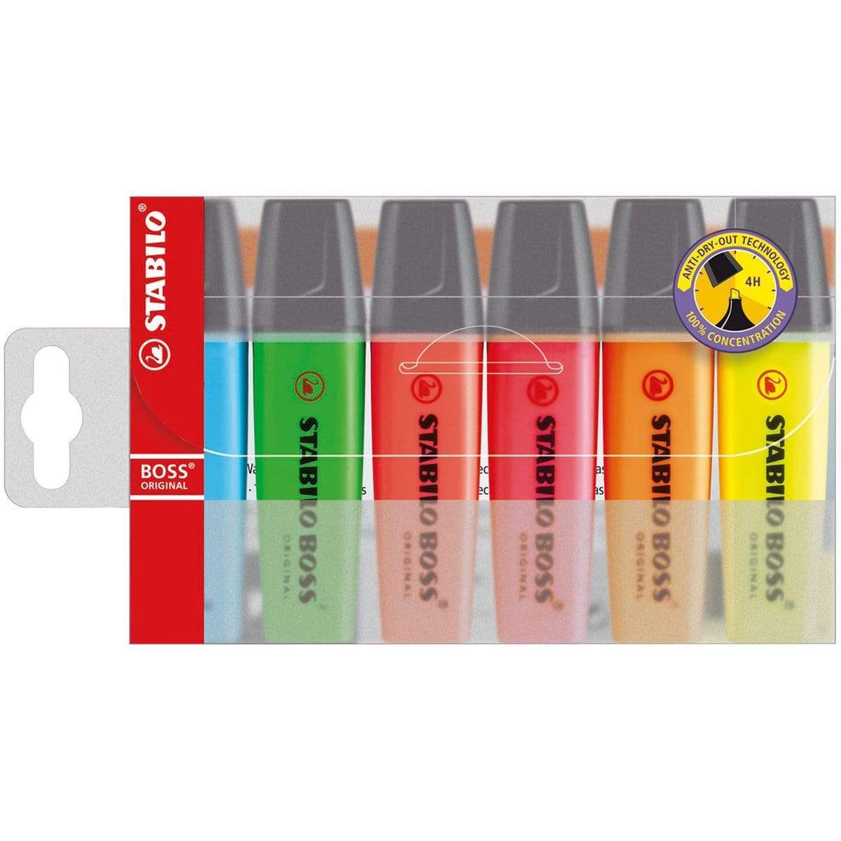 6 מרקרים סטבילו-zrizi toys