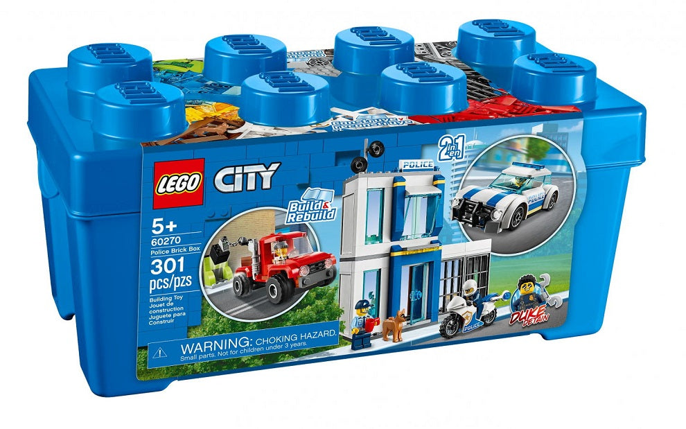 לגו 60270 תחנת משטרה קופסת פלסטיק