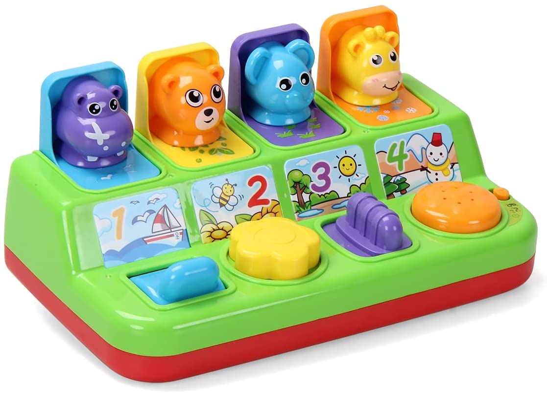 פעלולון חיות קופצות מנגן ומשמיע קולות