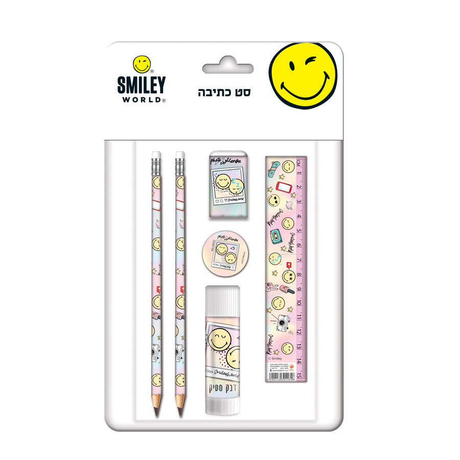 סט כתיבה סמיילי