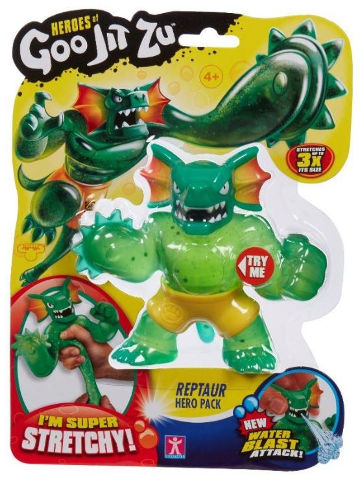 בובת רפטאור נמתחת סטרץ משפריץ מים ג'ו ג'יצו