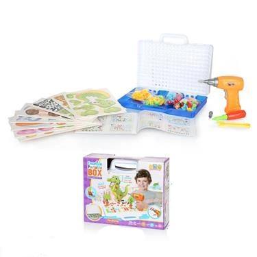 משחק מברגה 198 חלקים חיות-zrizi toys