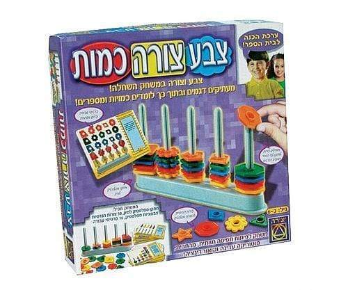 צבע צורה כמות-zrizi toys