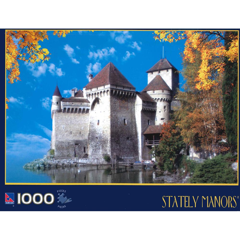 פאזל 1000 חלקים טירה על הים-zrizi toys