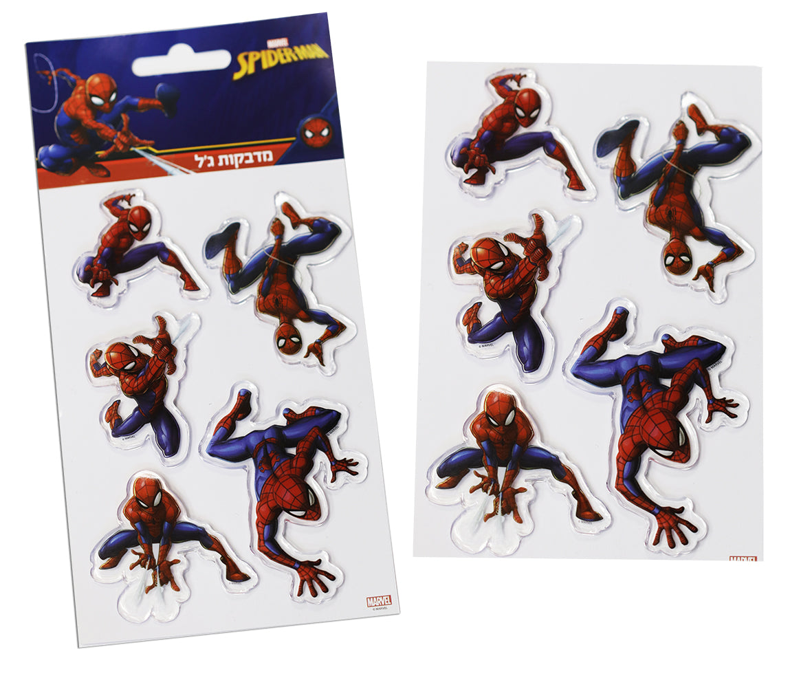 מדבקות ג'לי ספיידרמן