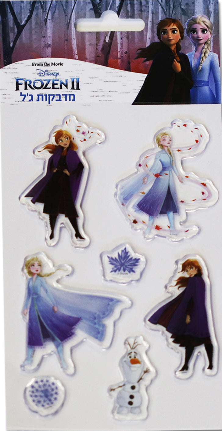 מדבקות ג'לי אנה ואלזה