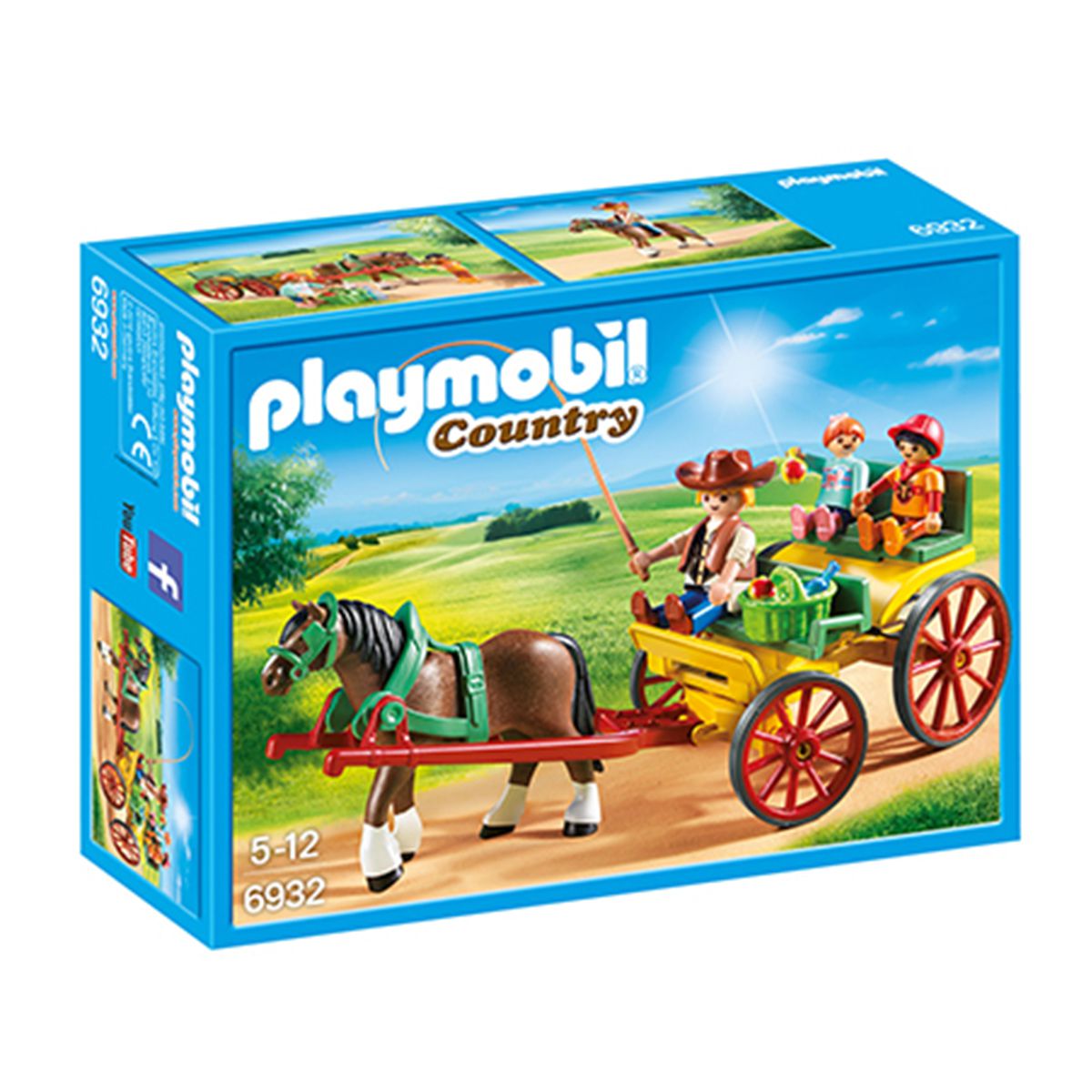 פליימוביל 6932 עגלה עם סוס