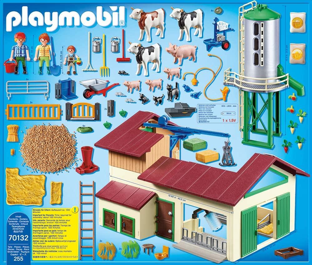 פליימוביל 70132 חוות חיות ענקית - zrizi toys