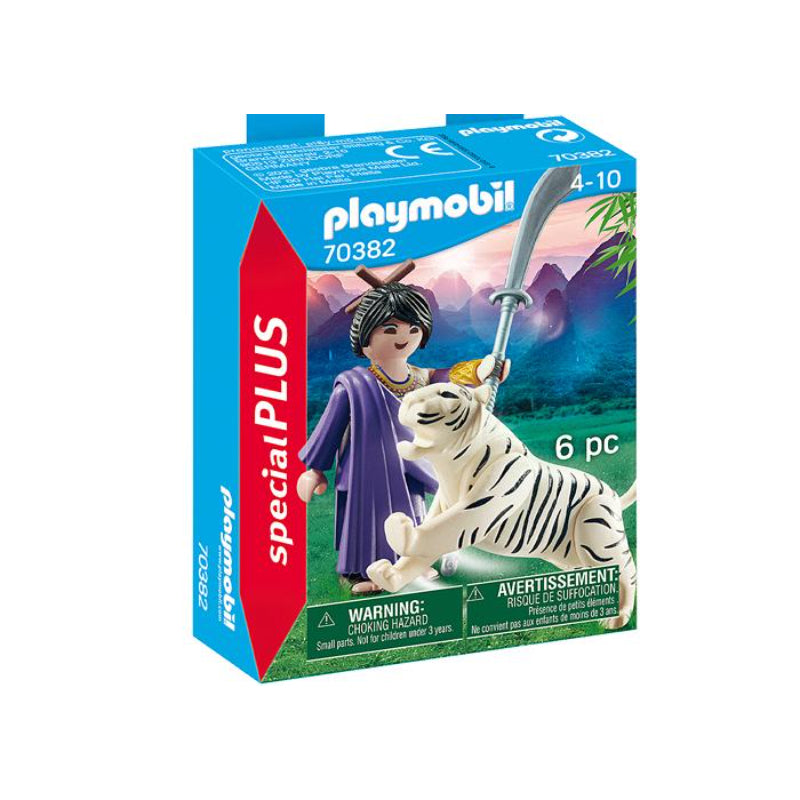 פליימוביל 70382 ספיישל פלוס לוחם עם טיגריס