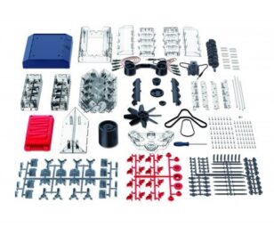 ערכת מדע להרכבת מנוע בעירה V8- בוקי Buki