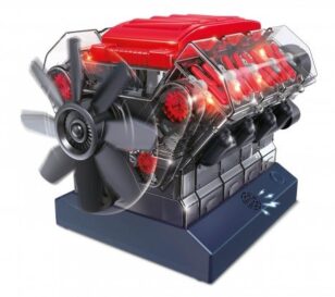 ערכת מדע להרכבת מנוע בעירה V8- בוקי Buki

